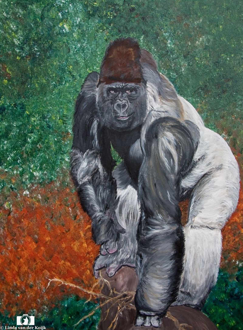 Bokito Acryl on Canvas 90 x 70