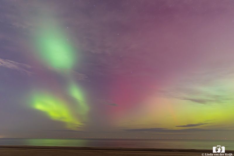 Noorderlicht in Nederland januari 2026 2