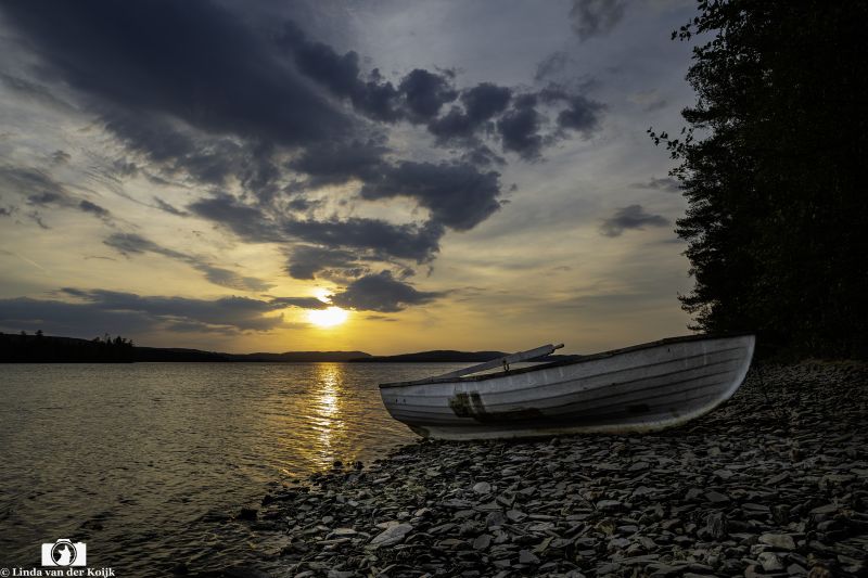 Sunset At Degerfors