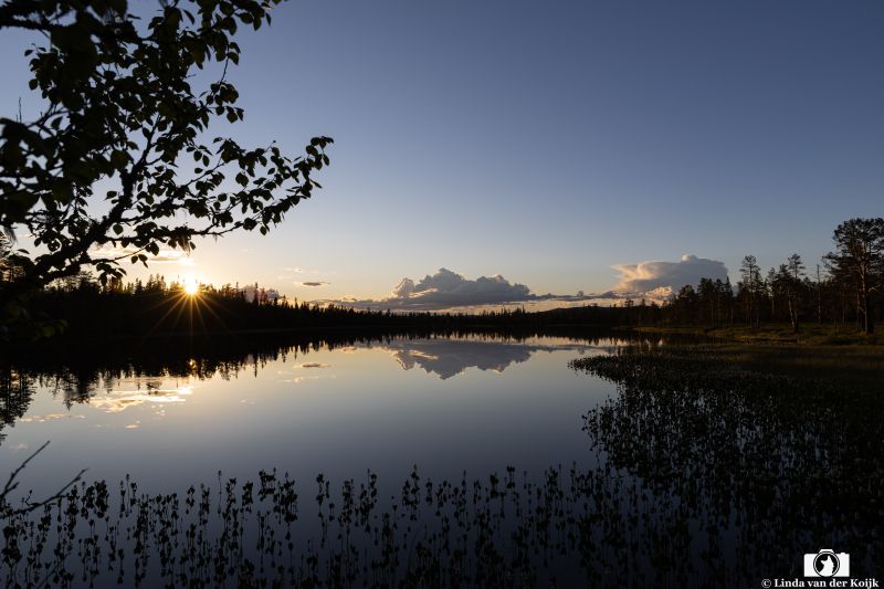 Sunset At Hedmark
